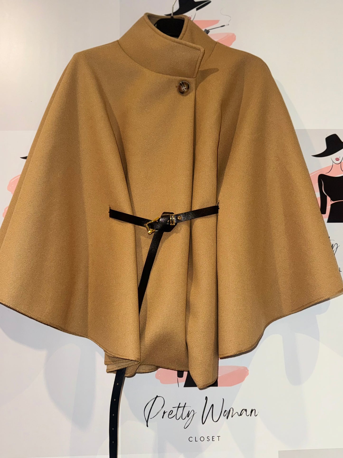 Tan Cape Coat