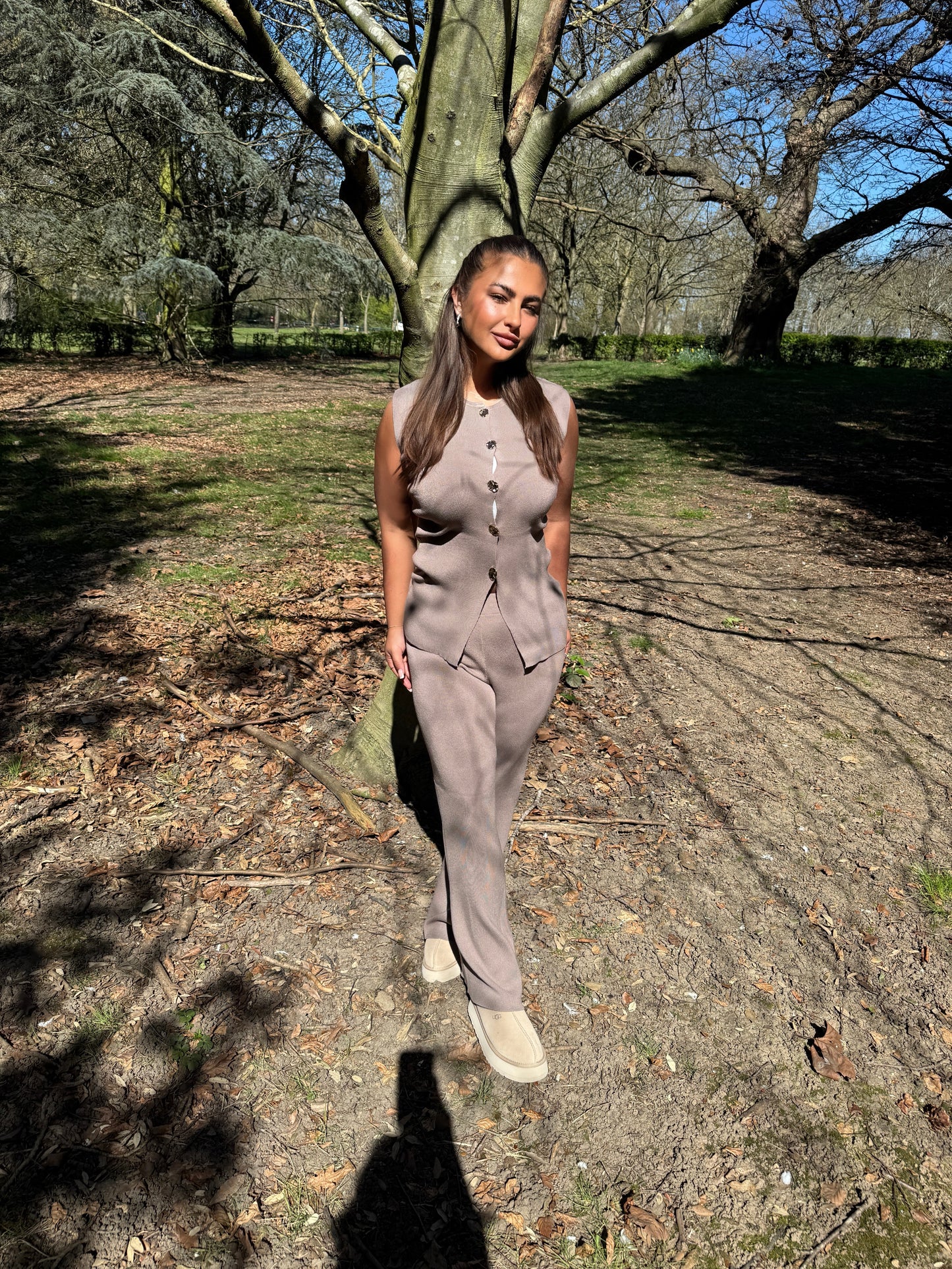 "CHÉRI" Set Brown