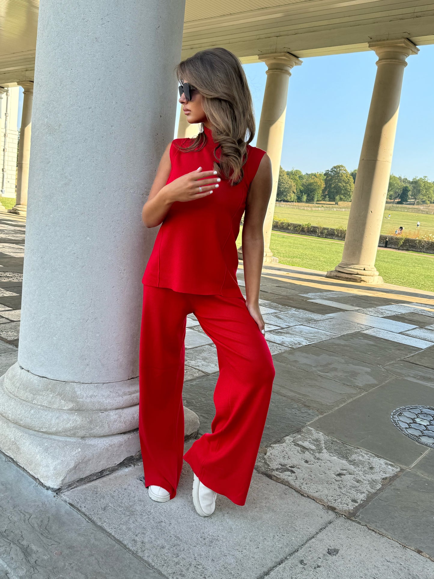 “HAZEL” Set Red