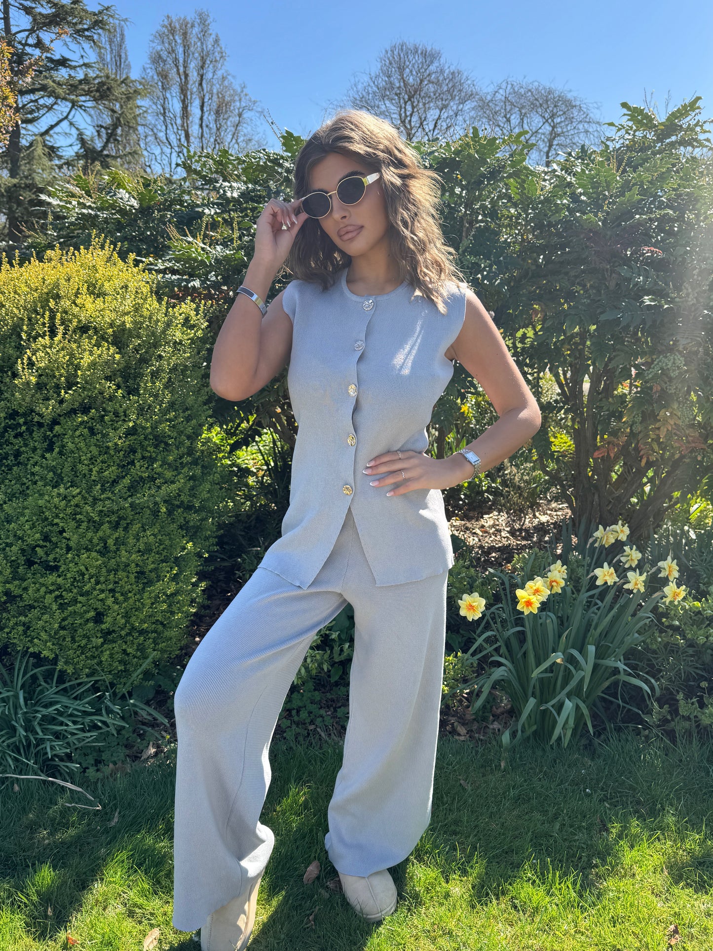 "CHÉRI" Set Grey