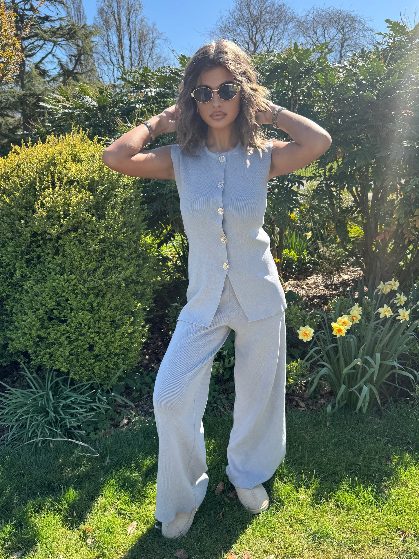 "CHÉRI" Set Grey