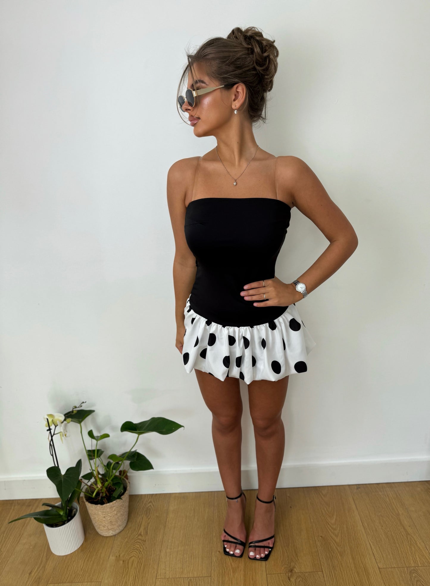 "POLKA" Dress - Black