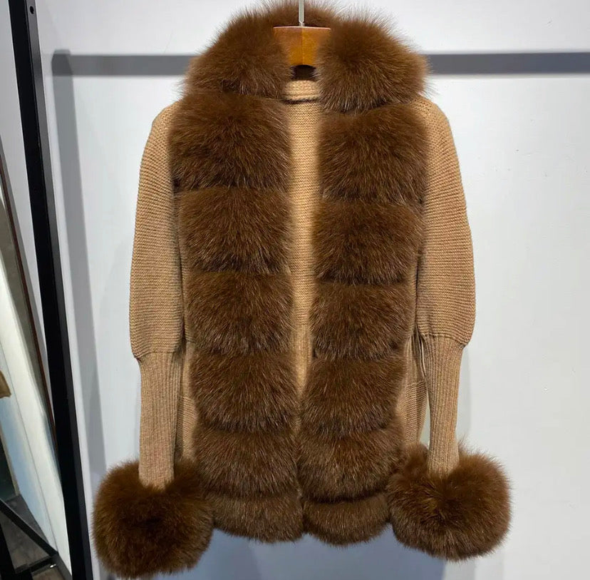Real Fox Fur Gilet