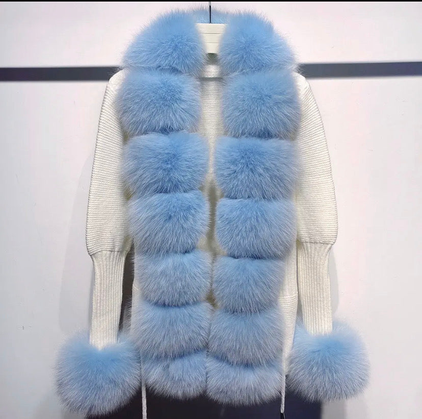 Real Fox Fur Gilet