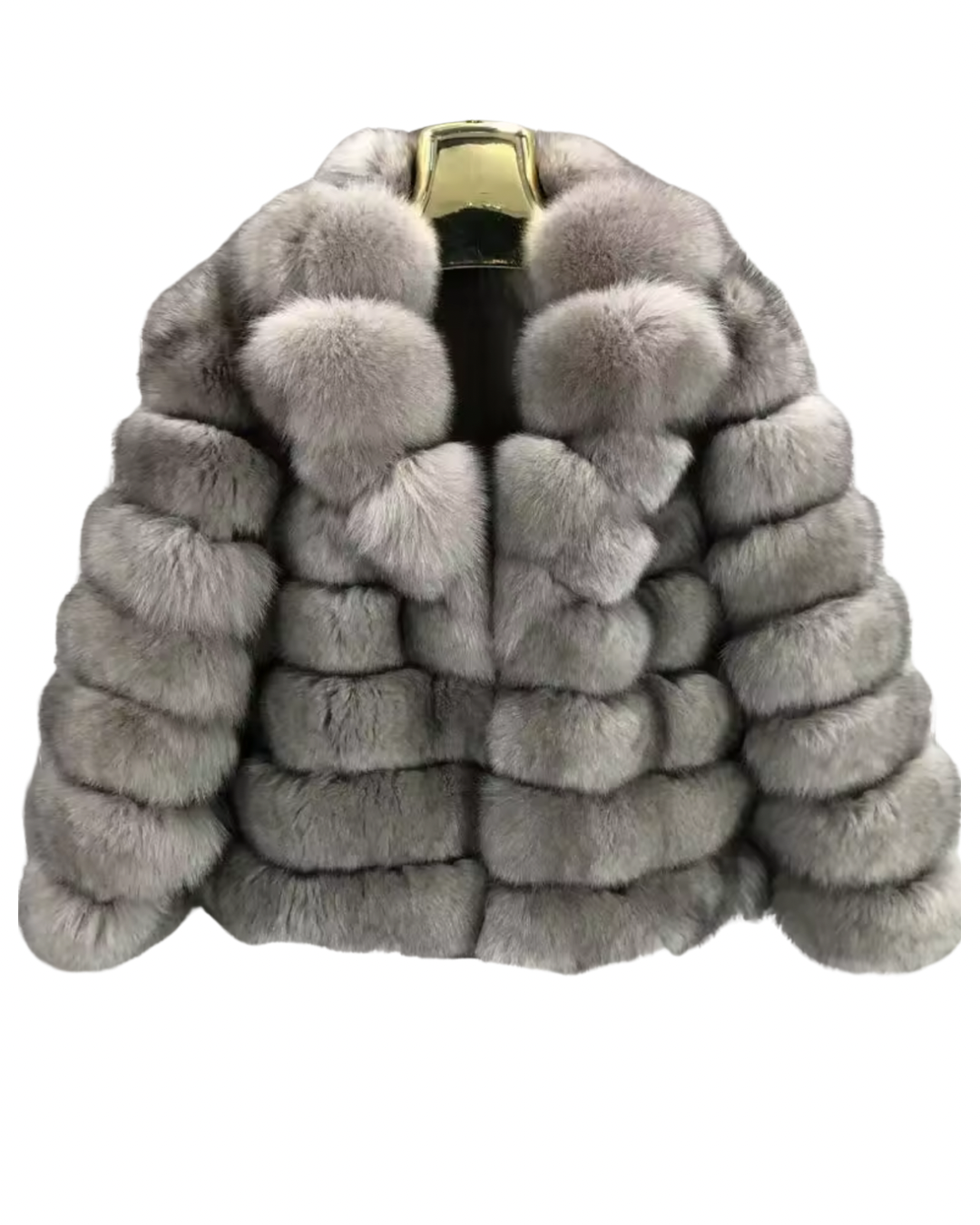 Mink Collar Fur Coat