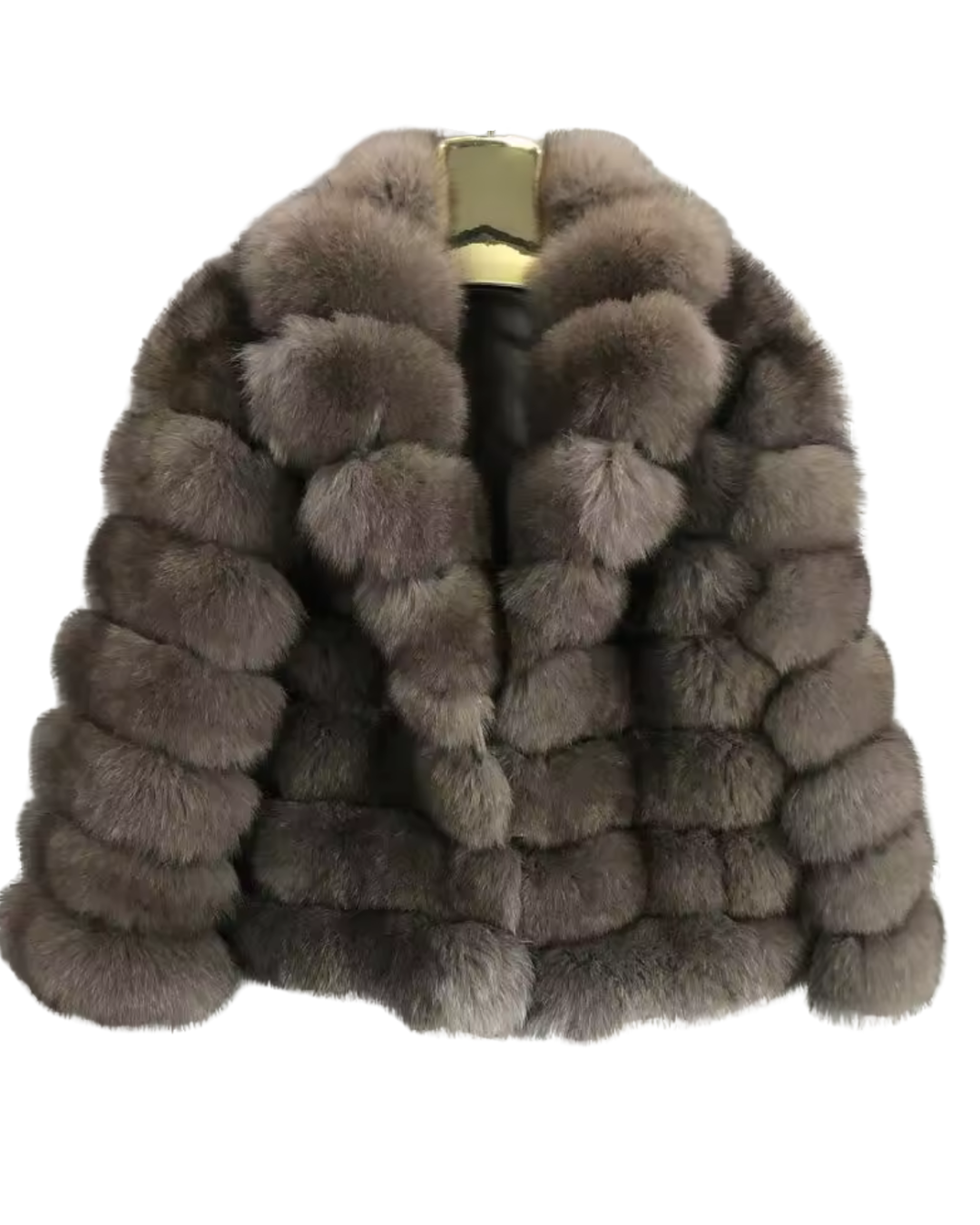 Mink Collar Fur Coat