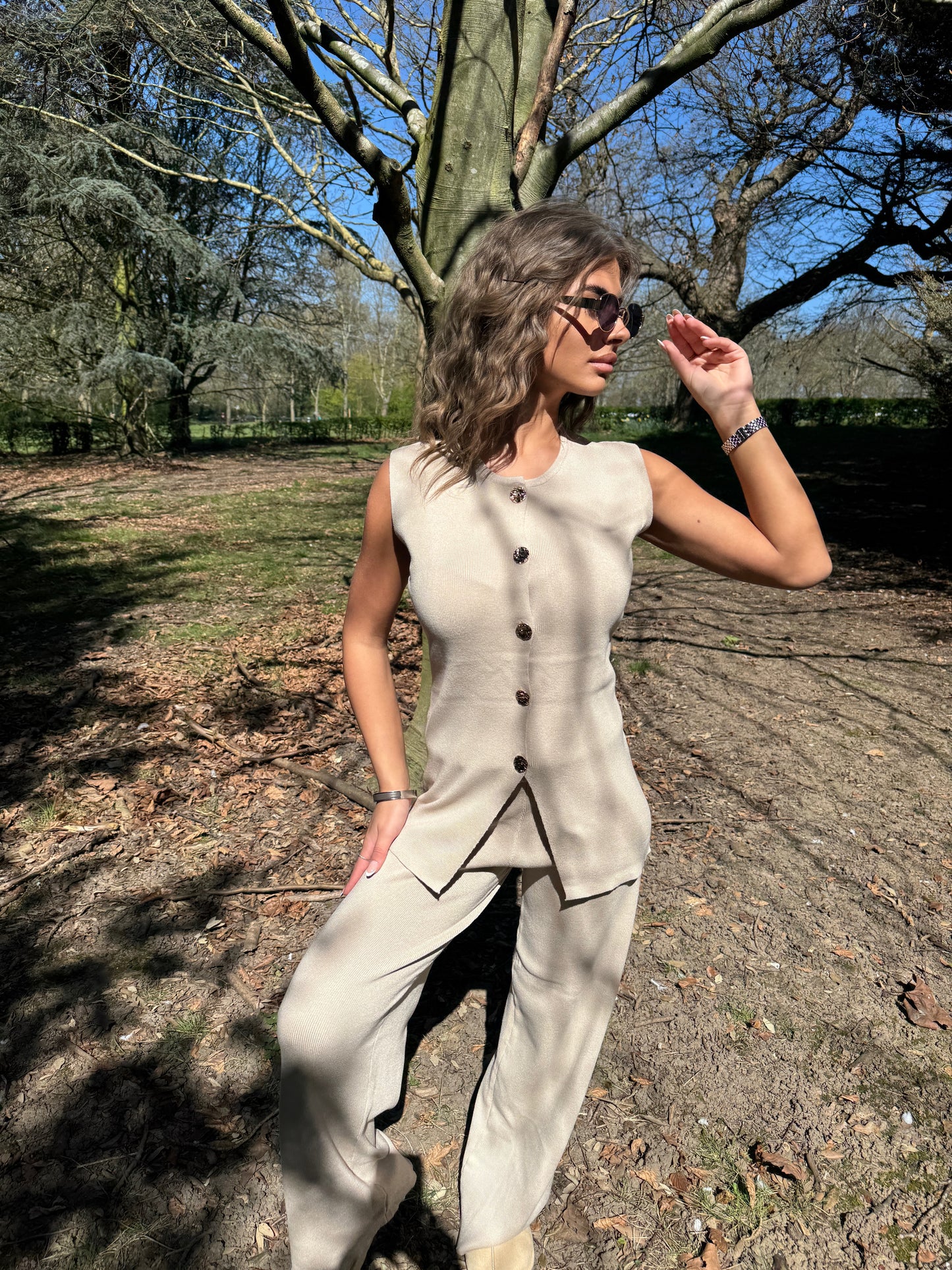 "CHÉRI" Set Beige