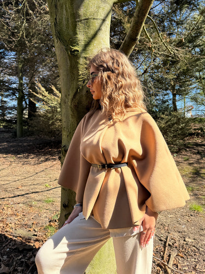 Tan Cape Coat