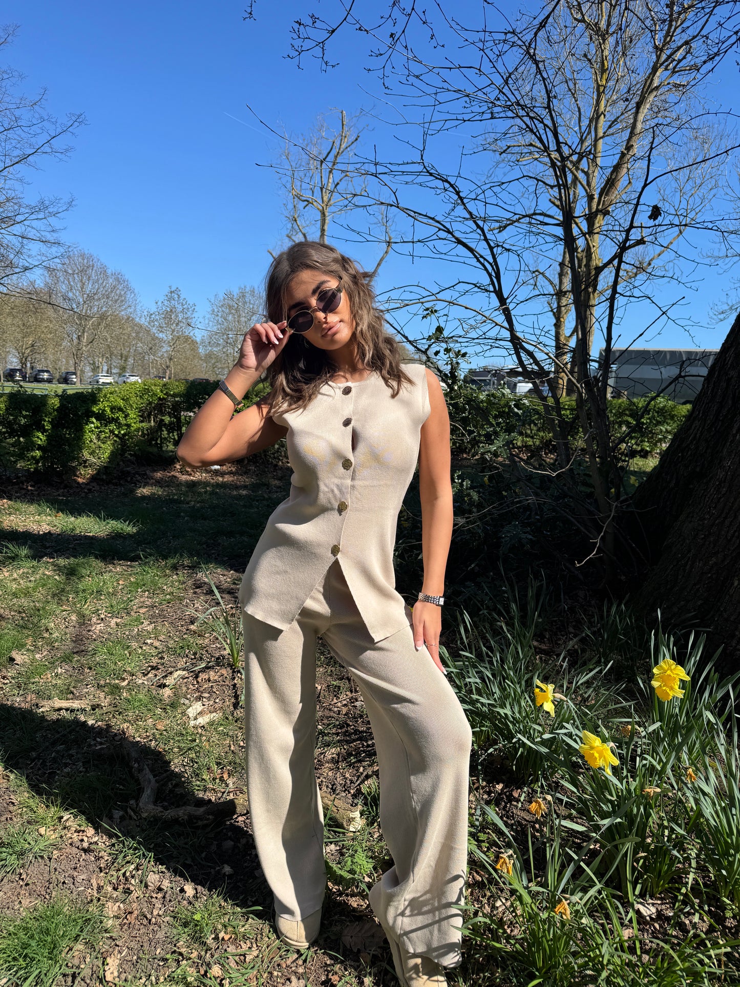 "CHÉRI" Set Beige