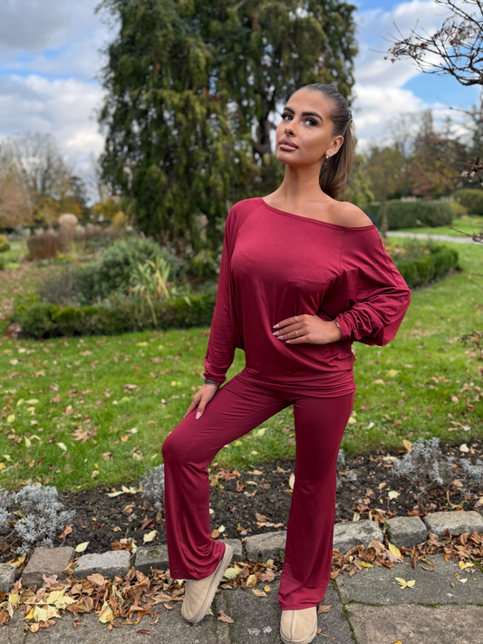 "BLAIR" Set Burgundy