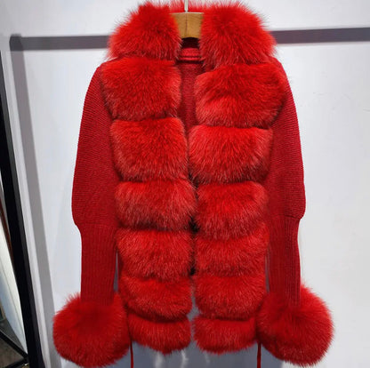 Real Fox Fur Gilet